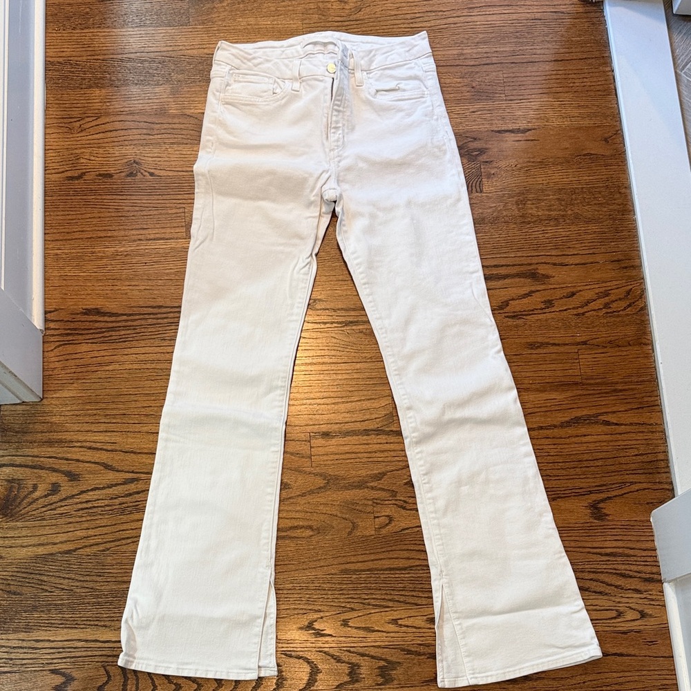 Joe’s Bootcut Jeans - Flawless Hirise Honey with slit at ankle
